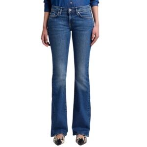 7 For All Mankind Original Bootcut Dark New York Wash Jeans- 29 (short?)